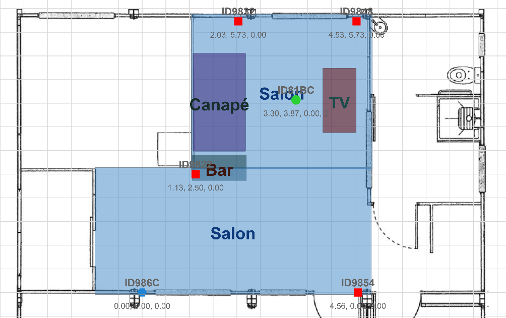 Capture du plan sur Leaps Center