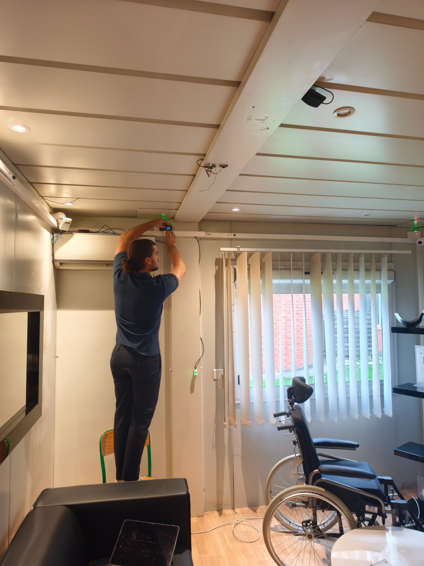 Installation des capteurs